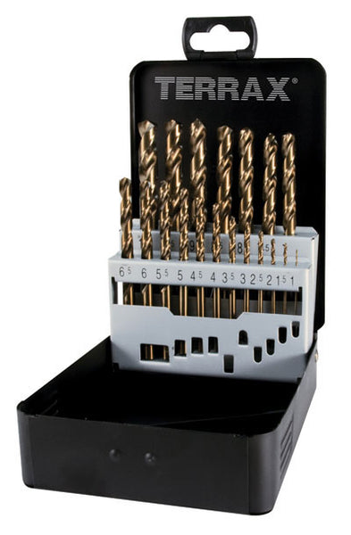Ruko Terrax 1-10mm Hss Cobolt Drill Bit Set (A215214)