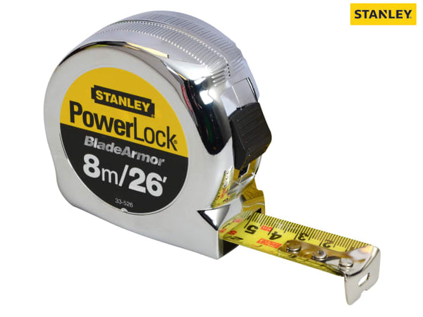 Stanley Powerlock 33-526 8 Meter Tape Measure
