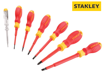 Stanley STHT60033-0 VDE Insulated Screwdriver Set, 7 Piece