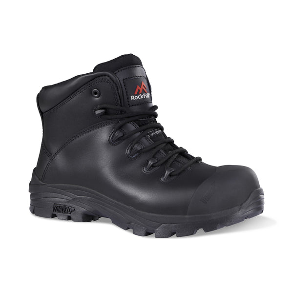 Rockfall Denver Leather Safety Boot (NoN Metallic) Activ-Tex® Waterproof & Breathable