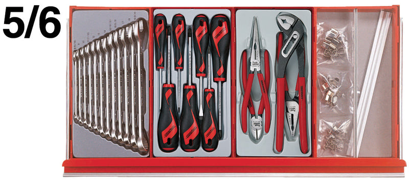 Teng TC8140NF Mechanics Starter Kit Tool Box Tool Chest