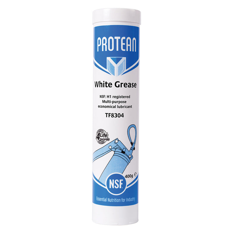 Tygris Protean  TF8304 White Grease Cartridge 400ml (Food Safe)