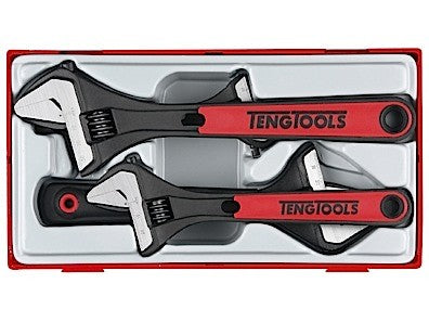 Teng TTADJ04 4 Pce Adjustable spanner/Wrench Set