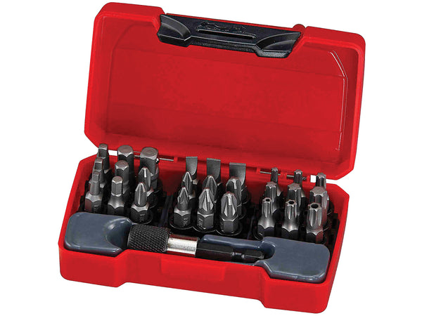 Teng Tools TM028 1/4" Hexagon Drive 28 Piece Bit Set