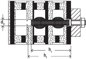 Fischer Injection anchor sleeve with net FIS H 20 x 85N (50474)