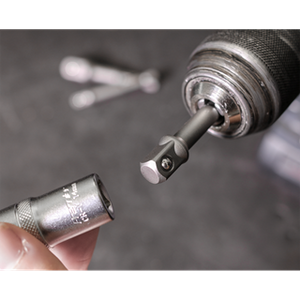 Sealey AK4929 3pc Socket Adaptor 1/4" 3/8" & 1/2" Drive