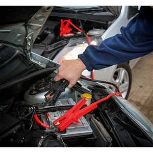 Sealey BC16403sr Booster Cables 16mm² x 3m 400A with Electronics Protection