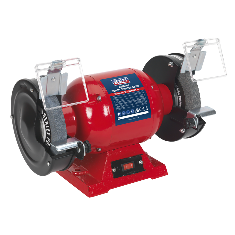 Sealey BG150xl/96 Bench Grinder 6" Heavy-Duty