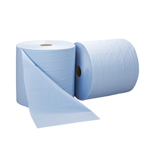Premium Wiper Blue Roll (2 Pack) Monster Roll