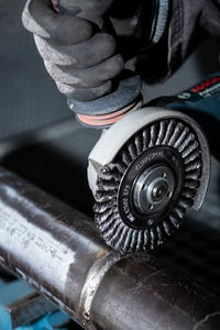 Klingspor BRP600z Pipe Line Wire Wheel 115mm (358314)