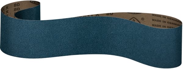 Bandes Abrasives Klingspor CS411X - Lot De 20, Zircon Grain 24, 75 X 457 Mm - Pour Acier, Inox