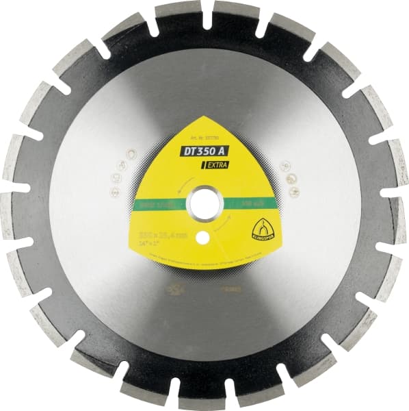 Klingspor DT350A 300mm 20mm Bore Diamond Blade Disc (337731) Asphalt