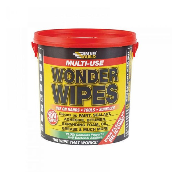 Everbuild Wonder Wipes Giant (300 wipes per pack)