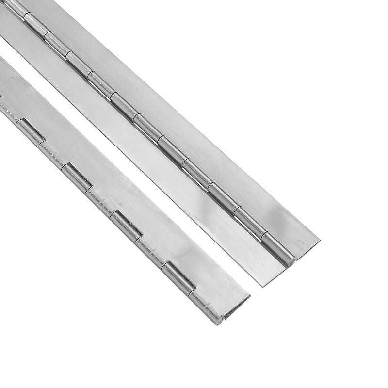 1-1/2"open x 18swg Stainless Steel Continuous Piano Hinge 6ft lengths