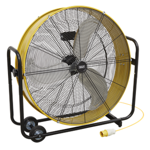 Sealey HVD30 30" 110 volt Industrial High Velocity Orbital Drum Fan