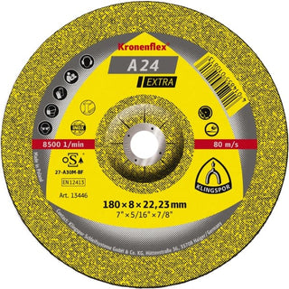 Klingspor A24 Extra 115mm x 22 x 6mm Grinding Disc (Bulk Deals) 188465