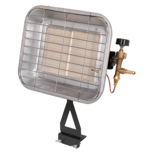 Sealey LP13 Propane Heater 10,250-15,354Btu/hr Bottle Mounting