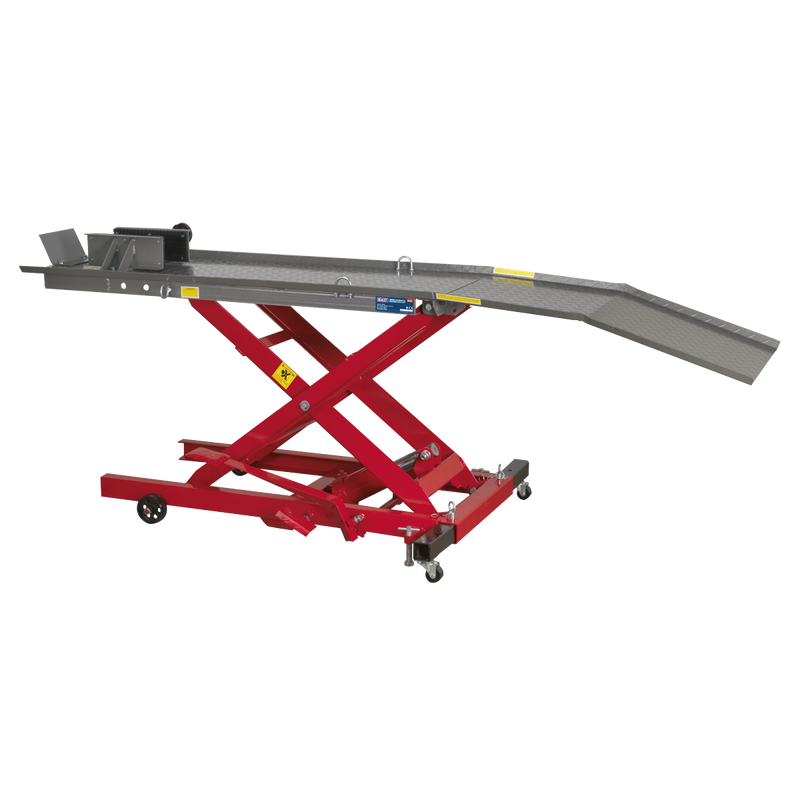 Sealey MC365 Motorcycle Lift 365kg Capacity Hydraulic