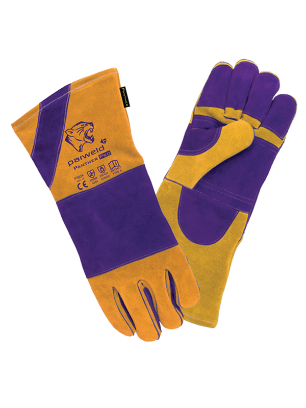 Parweld P3824 Heavy Duty Panther Pro  Welding Gauntlet Glove