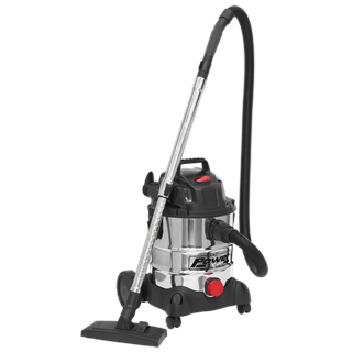 Sealey PC200SD Vacuum Cleaner Wet & Dry 20L 1250W/230V