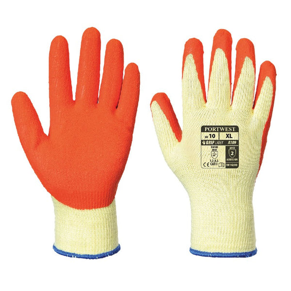 Portwest A109 Grip Latex Glove Size 10