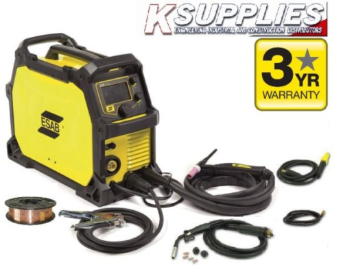 Esab Rebel EMP215ic 110/240V Multi Process Inverter Welder Mig Tig Arc C/W Tig Torch