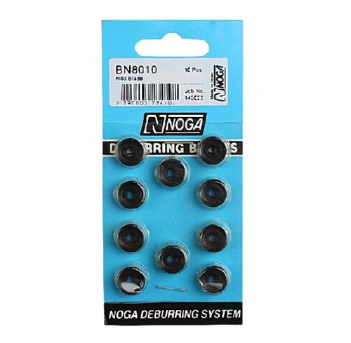 Noga N80 Sheet Metal Double De Burr (10 Blades)