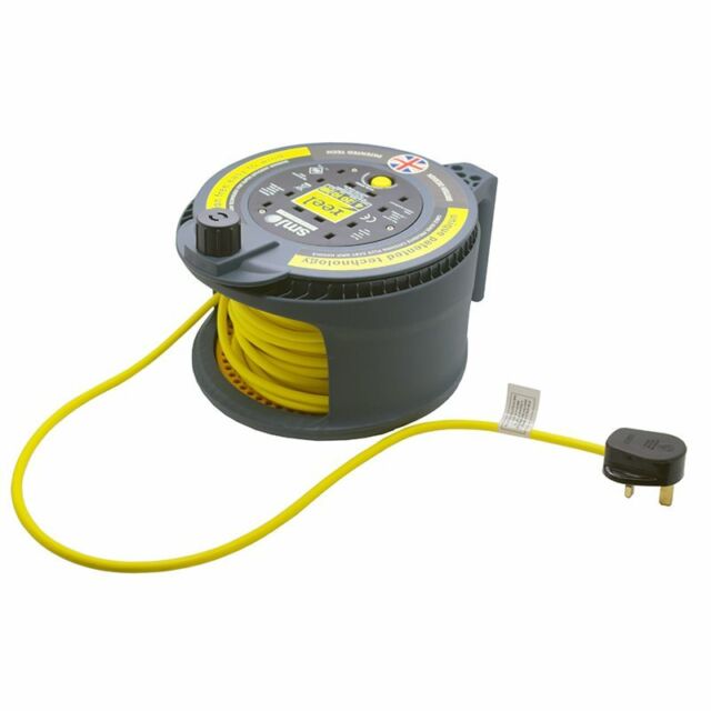 SMJ 20 Metre Cable Reel Extension Lead RP2010 230 Volts