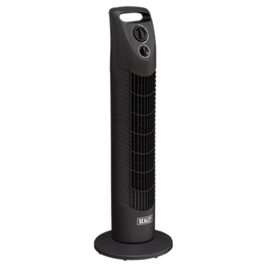 Sealey STF30 Oscillating Tower Fan 3-Speed 30" 230V