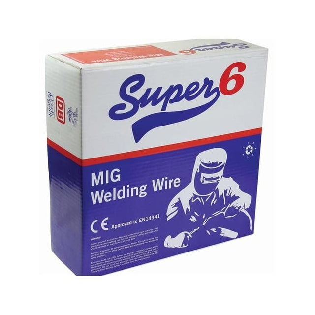 SWP SUPER6 0.8mm  Mig Welding Wire 15kg Reel G3Si1