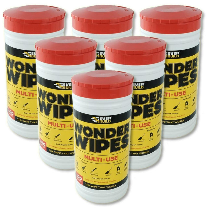 Everbuild Wonder Wipes 300 Wipe Tub - LA Clothing Solutions